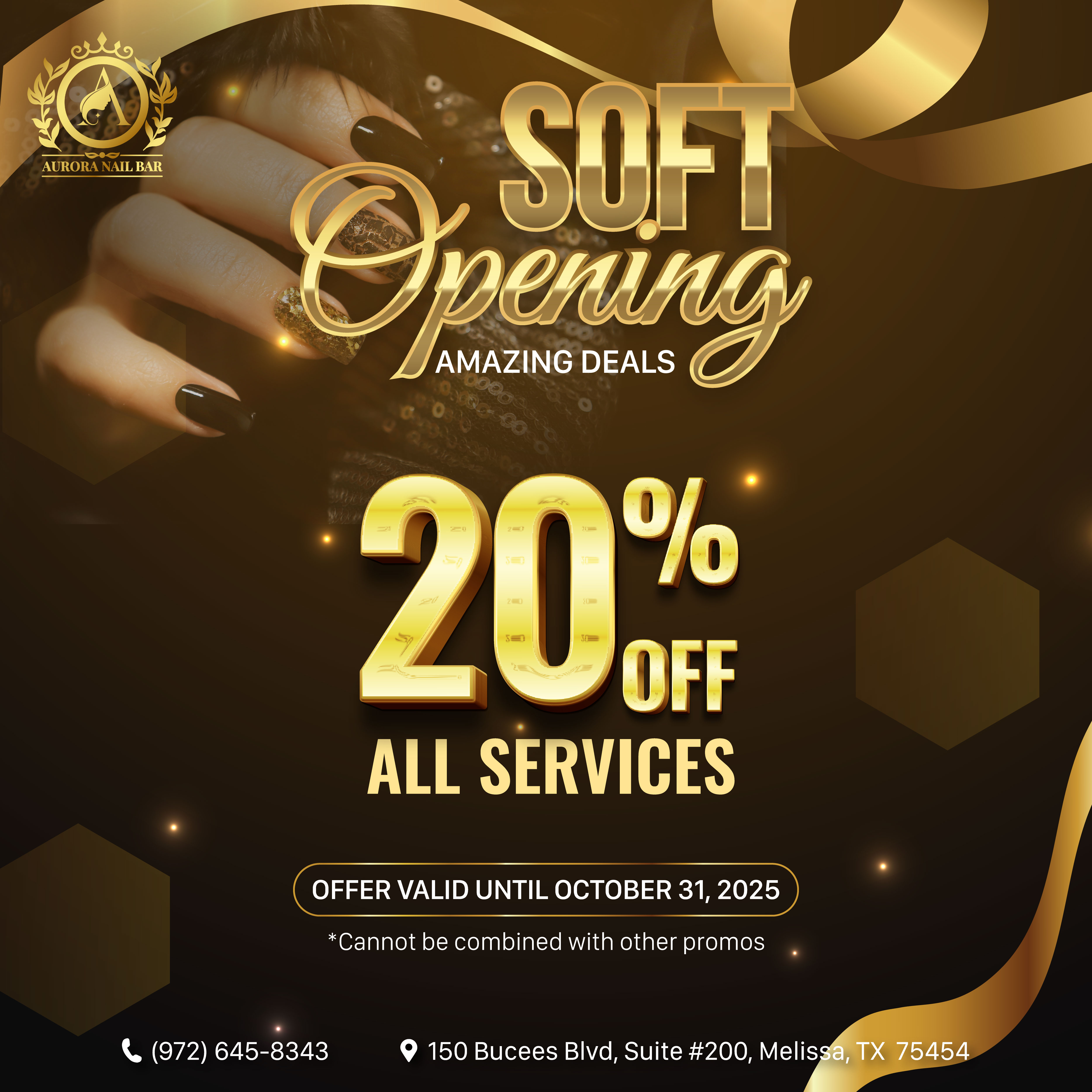✨ Aurora Nail Bar - Promotions ✨