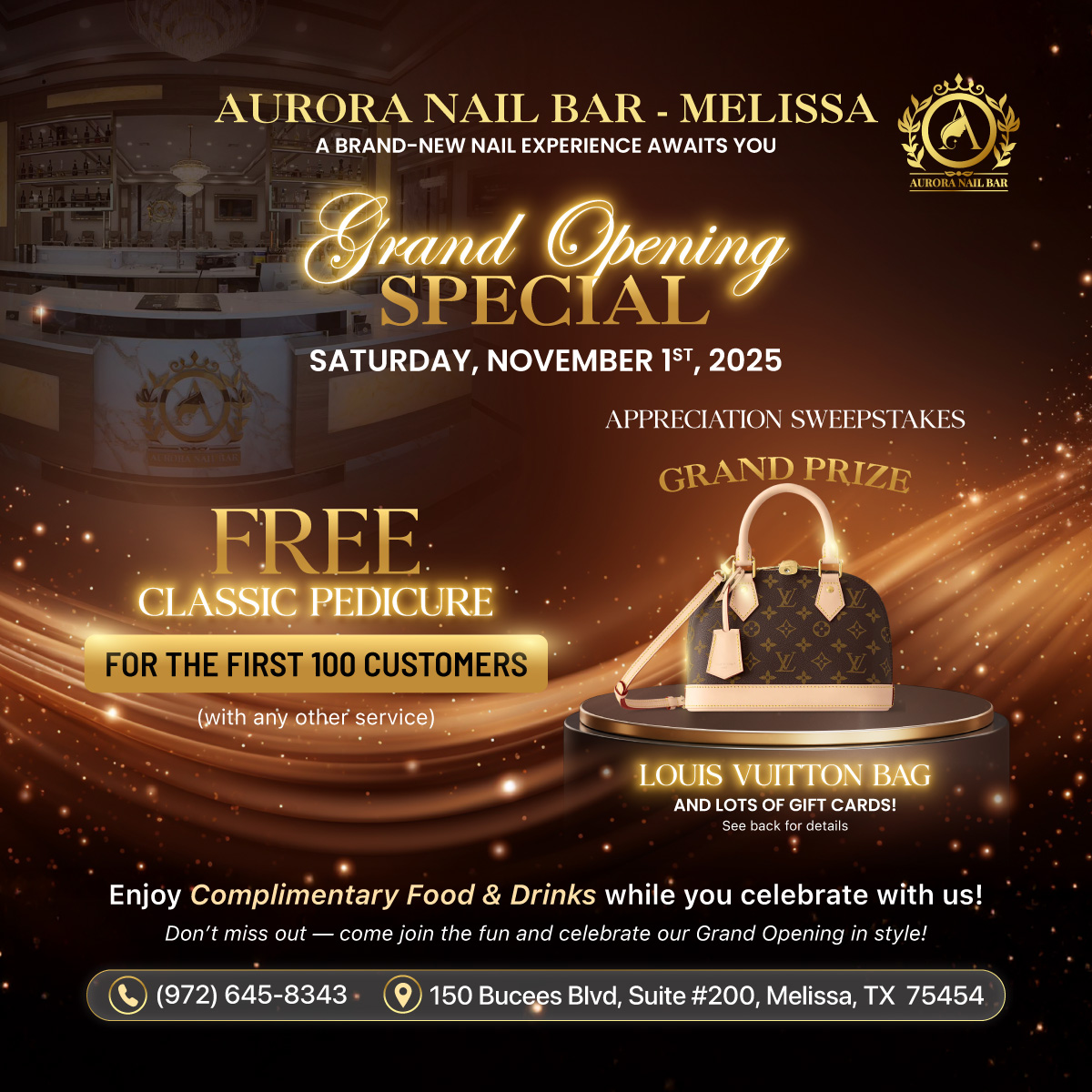 ✨ Aurora Nail Bar - Promotions ✨