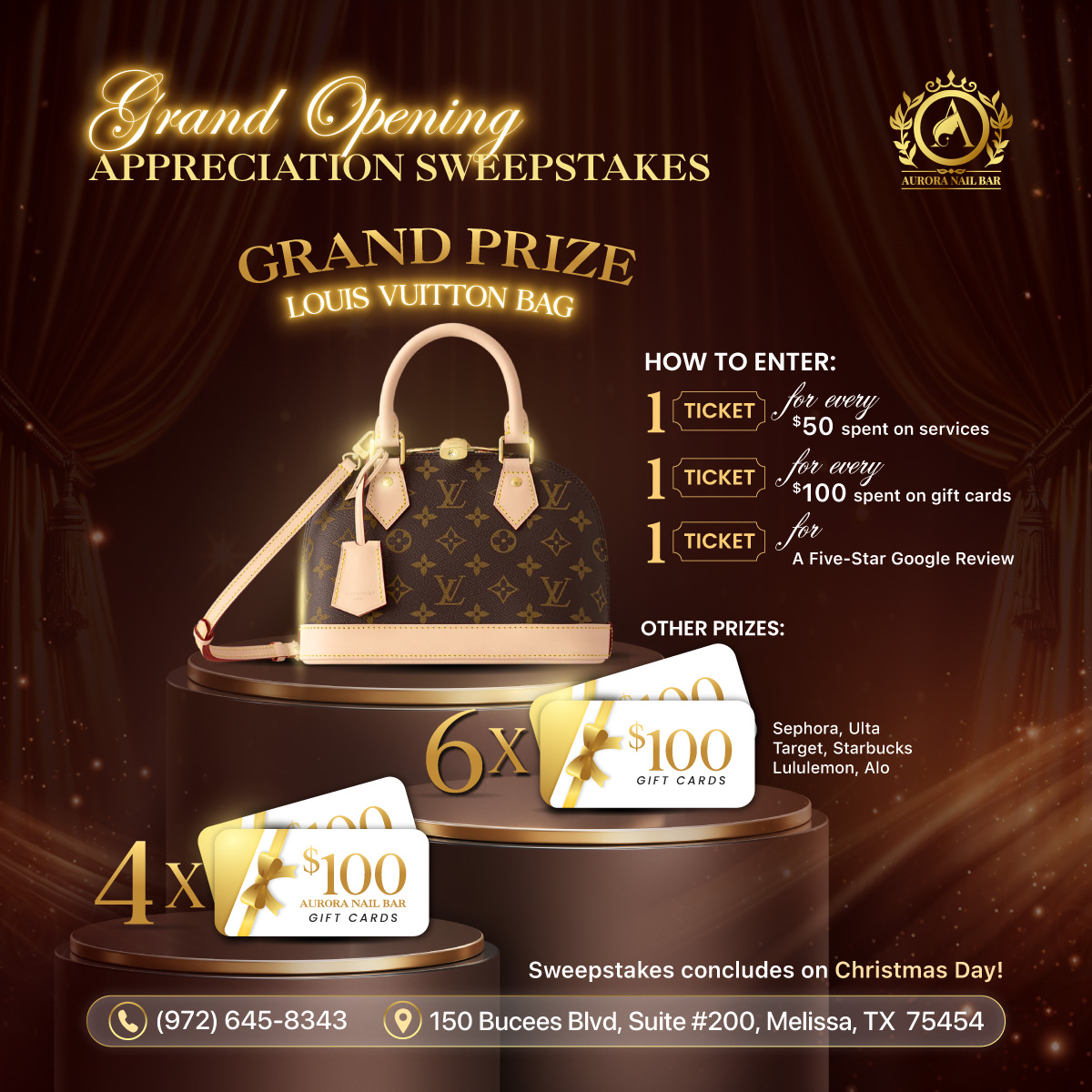 ✨ Aurora Nail Bar - Promotions ✨